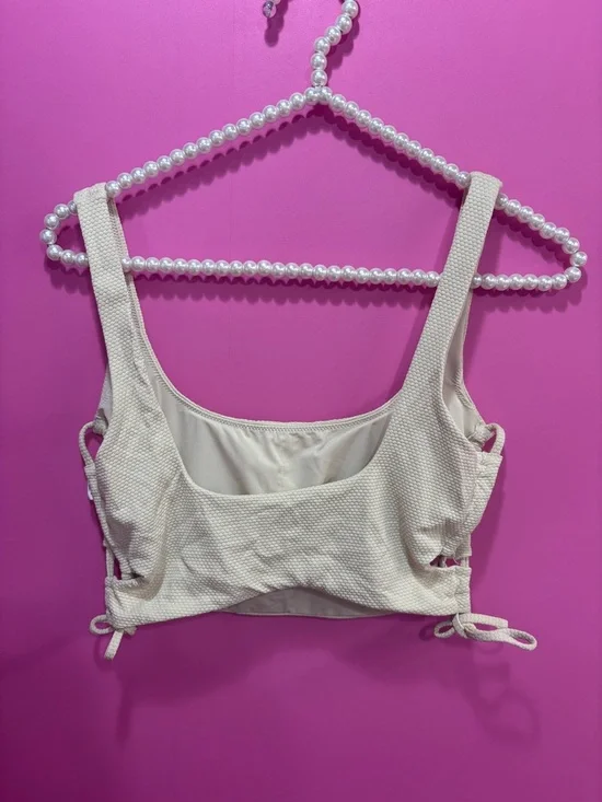 Aerie Scoop Beige Bikini Top - Picture 2 of 3